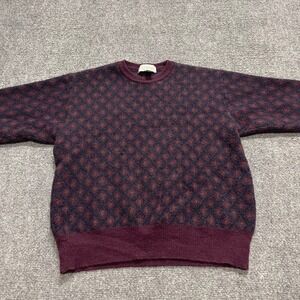 Vintage Tricots St Raphael Knit Crewneck Burgundy Sweater